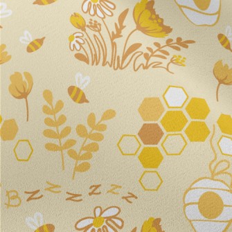 Hard Working Bees Chiffon