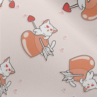 Cat With Love Eyes Chiffon