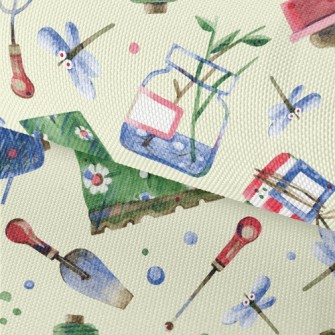 Watercolor Gardening Boots Waterproof Oxford