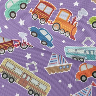 Train Car Tram Waterproof Oxford
