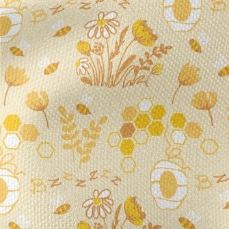 Hard Working Bees Waterproof Canvas