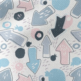 Arrows With Different Directio Waterproof Canvas