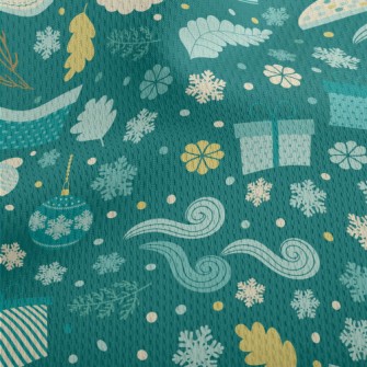 Winter Clothing Gifts Athletic Mesh Flat Back