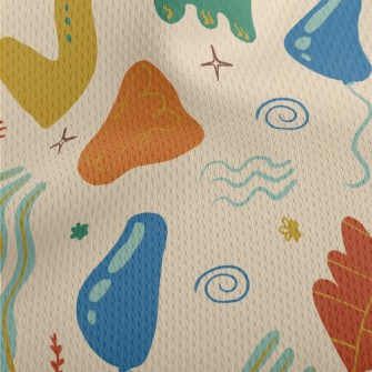 Balloon Leaf Monster Athletic Mesh Flat Back