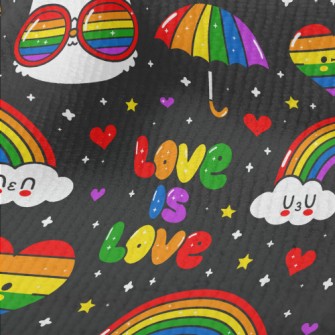 Rainbow Umbrella Of Love Terry