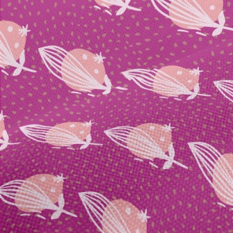 Artistic Abstract Flowers And  Performance Linen