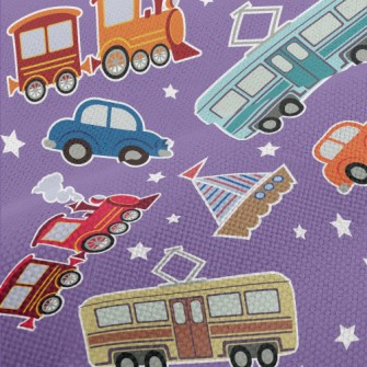 Train Car Tram Performance Linen