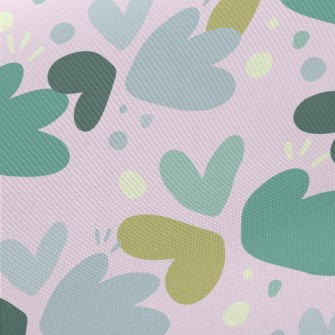 Childlike Graffiti Grass Twill