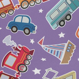 Train Car Tram Twill