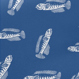 Frown Snakehead Fish Twill