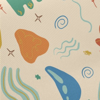 Balloon Leaf Monster Twill