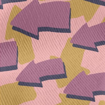 Staggered Arrows Standard Corduroy