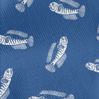 Frown Snakehead Fish Standard Corduroy