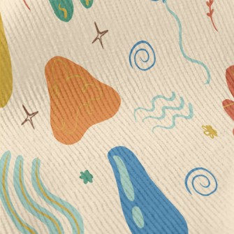 Balloon Leaf Monster Standard Corduroy