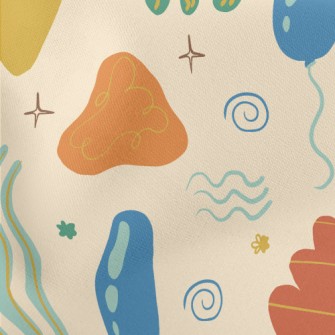 Balloon Leaf Monster Stretch Ponte