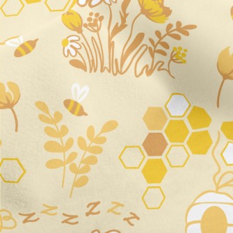 Hard Working Bees Micro Fleece