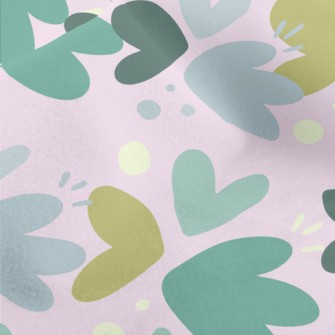 Childlike Graffiti Grass Micro Fleece