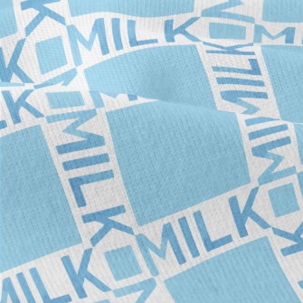 Staggered Milk Text Modern Jersey