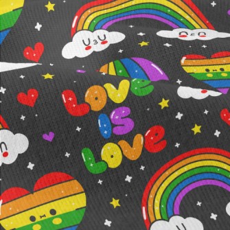 Rainbow Umbrella Of Love Modern Jersey