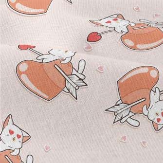 Cat With Love Eyes Modern Jersey