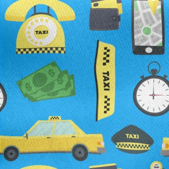 Convenient Taxi Jersey Backed Fleece
