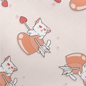 Cat With Love Eyes Pongee