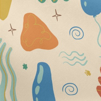 Balloon Leaf Monster Pongee