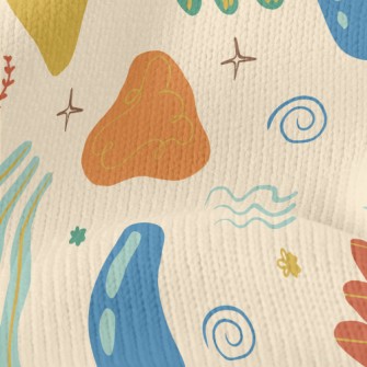 Balloon Leaf Monster Stretch Jersey