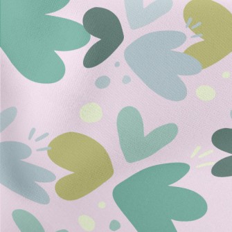 Childlike Graffiti Grass Lightweight Cotton Poplin