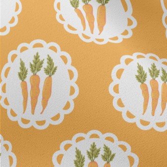 Hand Drawn Nutritious Carrot Chiffon