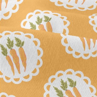 Hand Drawn Nutritious Carrot Modern Jersey