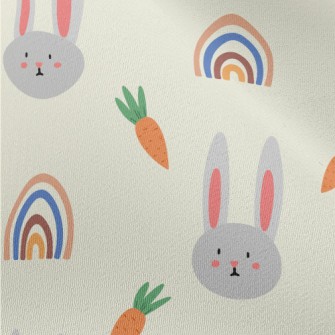 Spring Easter Bunny Chiffon
