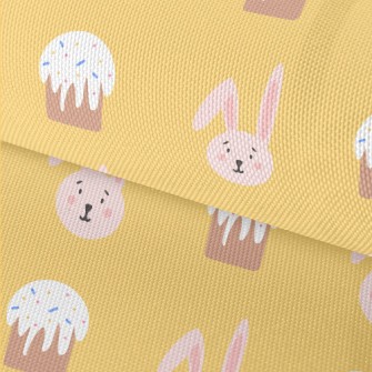 Cupcakes And Bunnies Waterproof Oxford