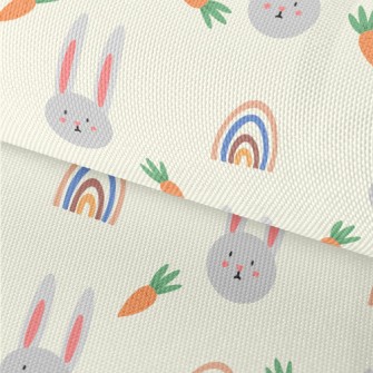 Spring Easter Bunny Waterproof Oxford