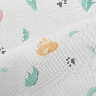 Cartoon Cat Back Performance Linen