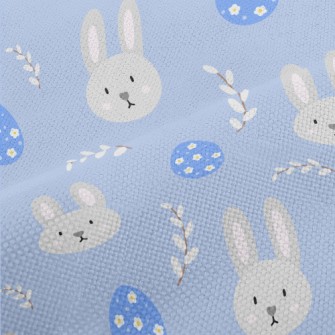 Easter Daisy Eggs Performance Linen