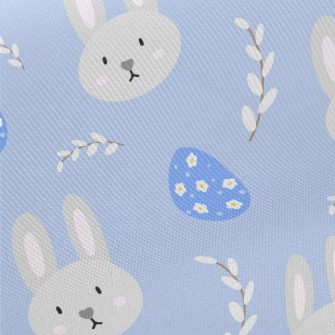 Easter Daisy Eggs Twill
