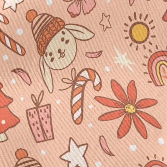 Rabbit Wonderful Christmas Eve Standard Corduroy