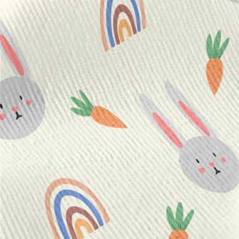Spring Easter Bunny Standard Corduroy
