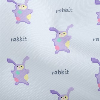 Pixel Style Purple Rabbit Dobby
