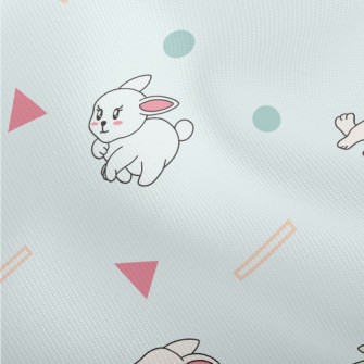 Cartoon Colorful Bunny Dobby