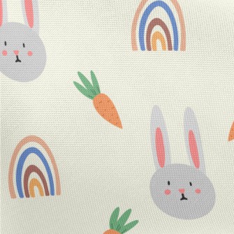 Spring Easter Bunny Pongee