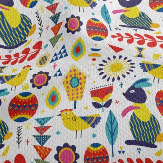 Artistic Easter Athletic Mesh Flat Back