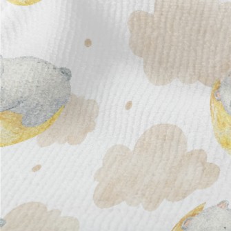 Watercolor Moon Sleeping Bear Terry