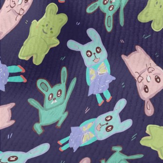 Children's Painted Rabbit Terry