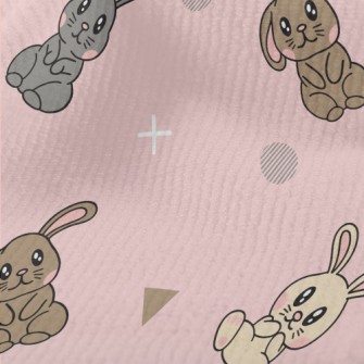 Pink Blush Bunny Terry