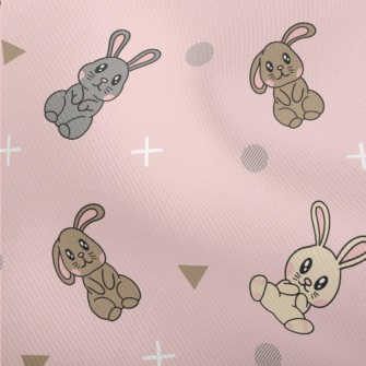 Pink Blush Bunny Dobby