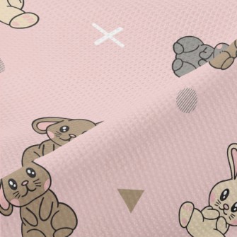 Pink Blush Bunny Piqué