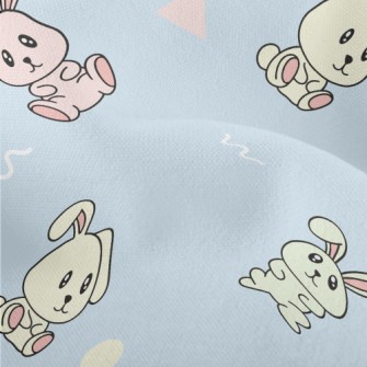Colorful Cartoon Rabbit Lightweight Performance Linen