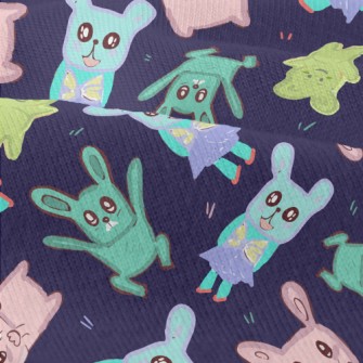 Children's Painted Rabbit Modern Jersey